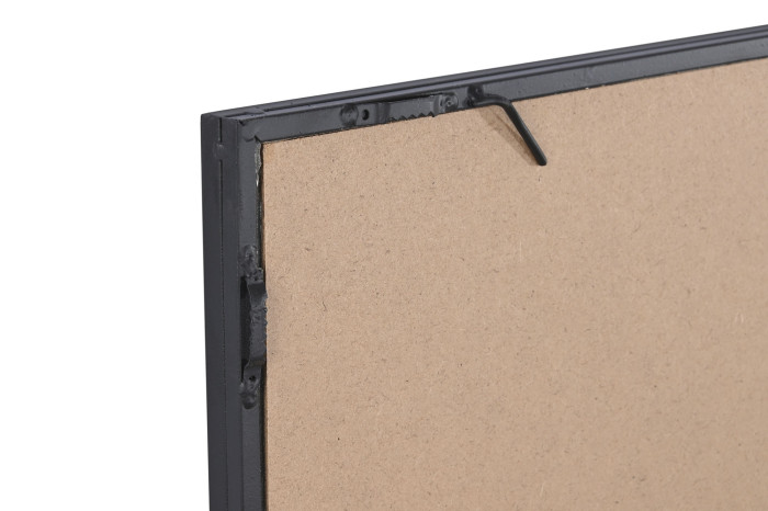 Espejo  ventana negro 90 x 120 cm