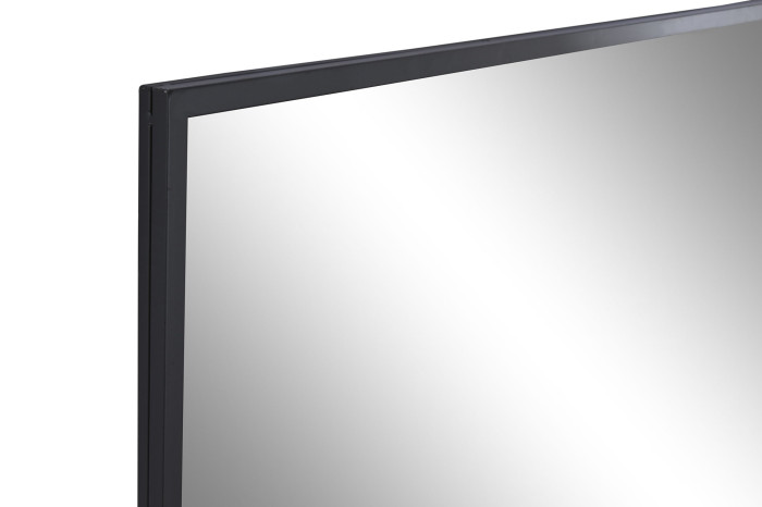 Espejo  ventana negro 90 x 150 cm