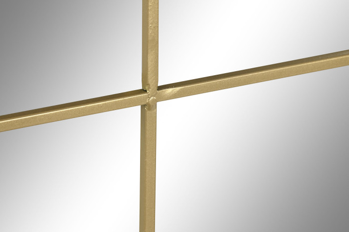 Espejo  ventana dorado 90 x 120 cm