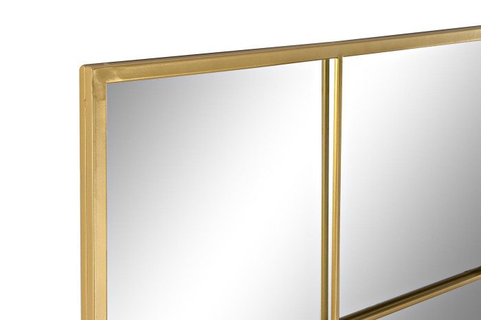 Espejo  ventana dorado 90 x 180 cm