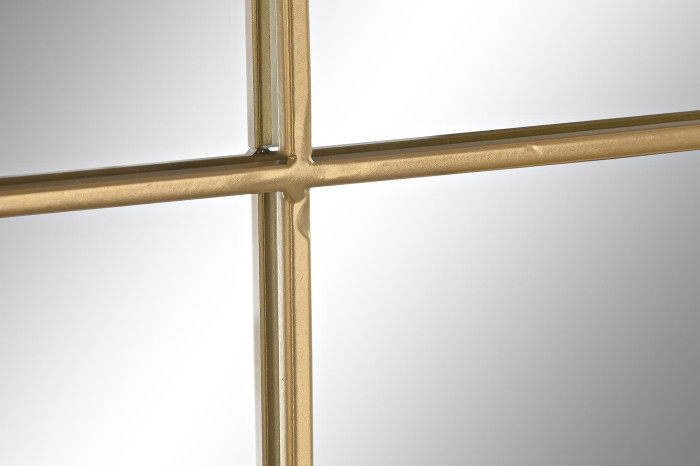 Espejo  ventana dorado 90 x 180 cm