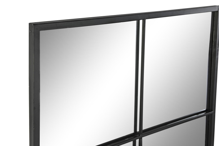 Espejo  ventana negro 60 x 150 cm