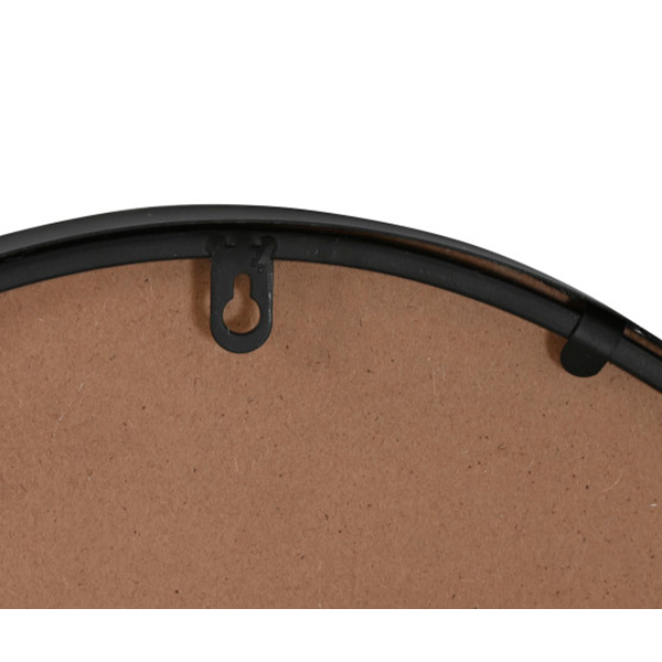 Espejo metal negro 60x2,5x78 cm
