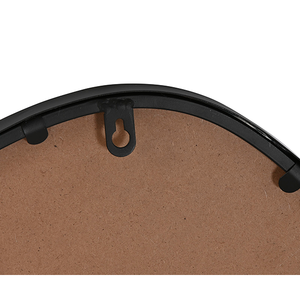 Espejo metal negro 56x2,5x69,5 cm