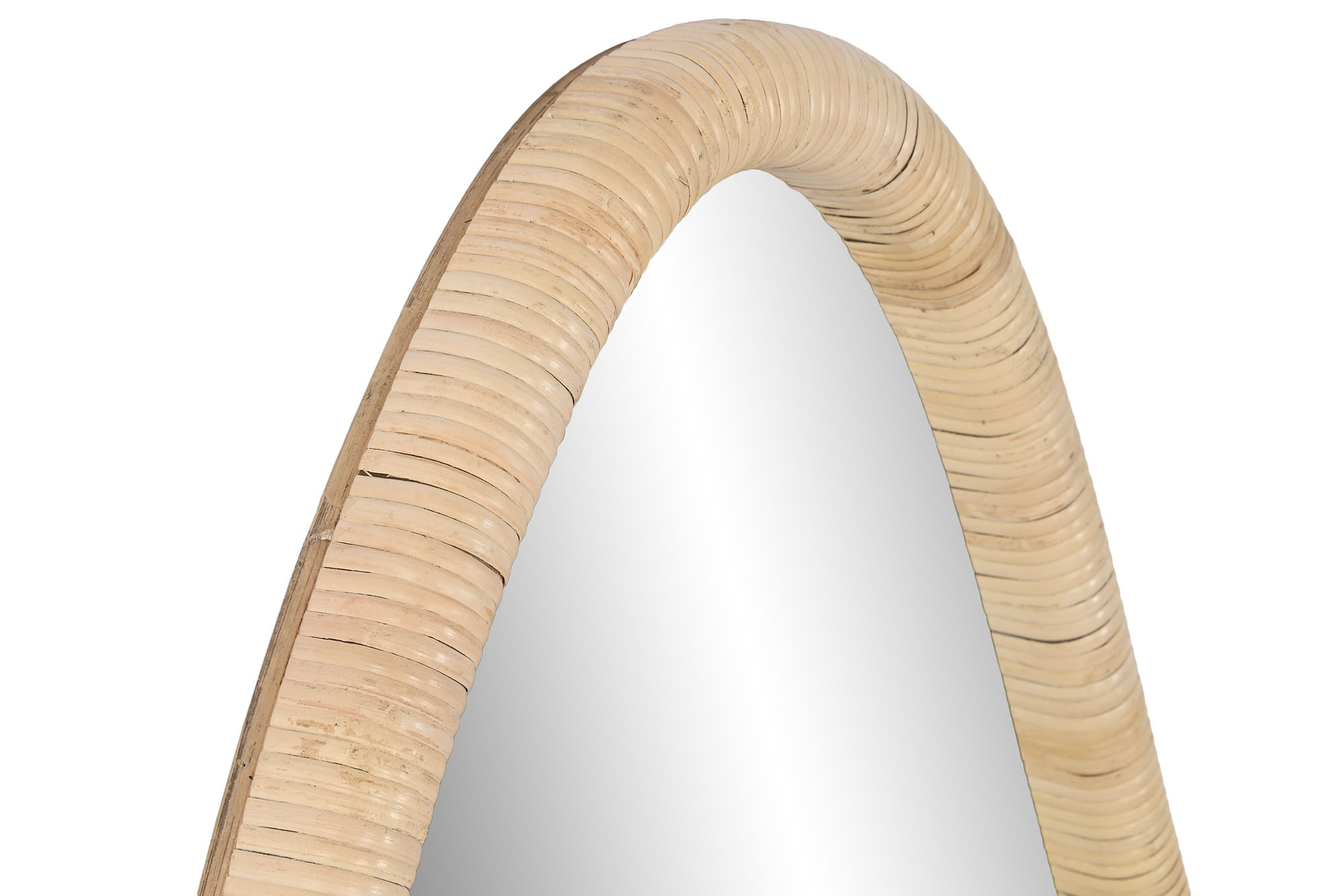 Espejo ratán 53 x 125 cm