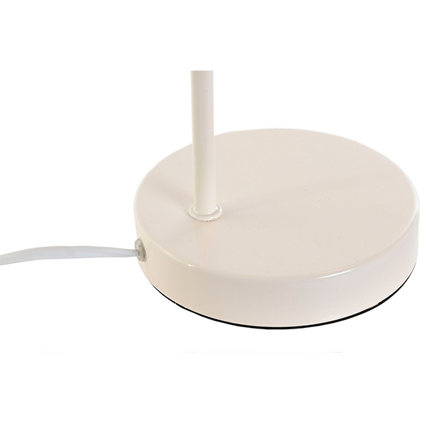 Lámpara de sobremesa metal blanco
