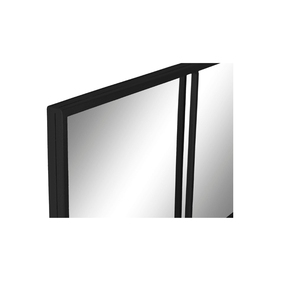 Espejo hierro 122X2X122 negro