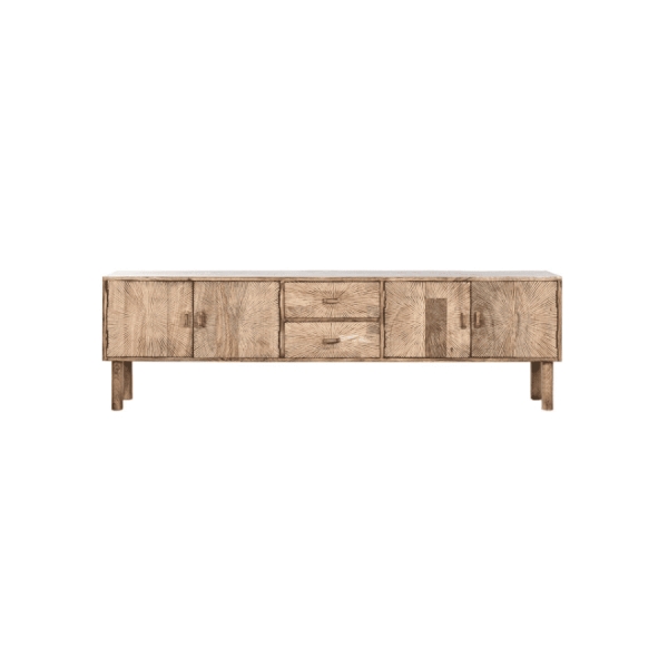 Mueble étnico natural para salón o comedor