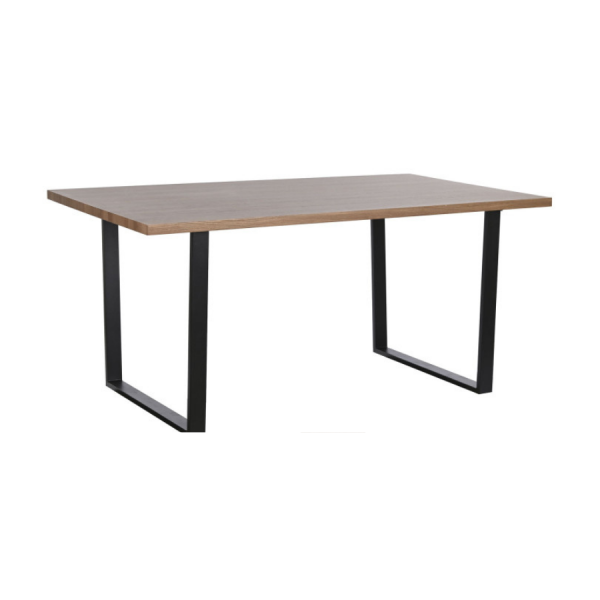 MESA COMEDOR MDF HIERRO 160X90X75 4CM. GROSOR