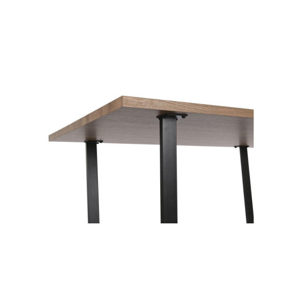 MESA COMEDOR MDF HIERRO 160X90X75 4CM. GROSOR