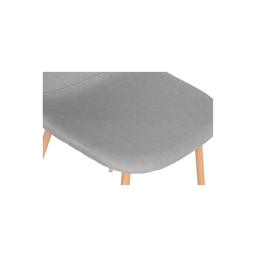 Pack 4 sillas comedor gris claro
