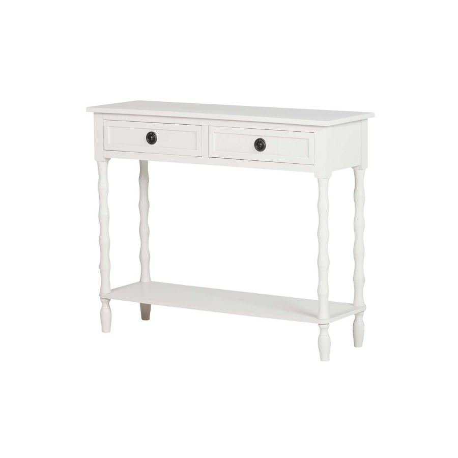 Consola de pino beige