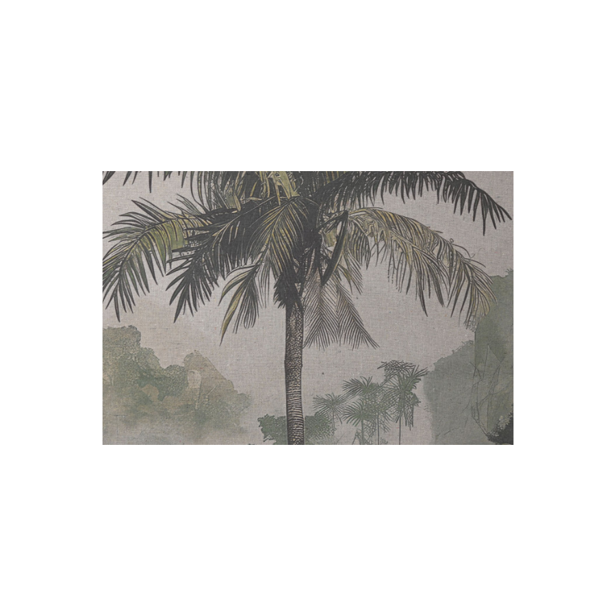 Cuadro paisaje con palmeras B 120X80