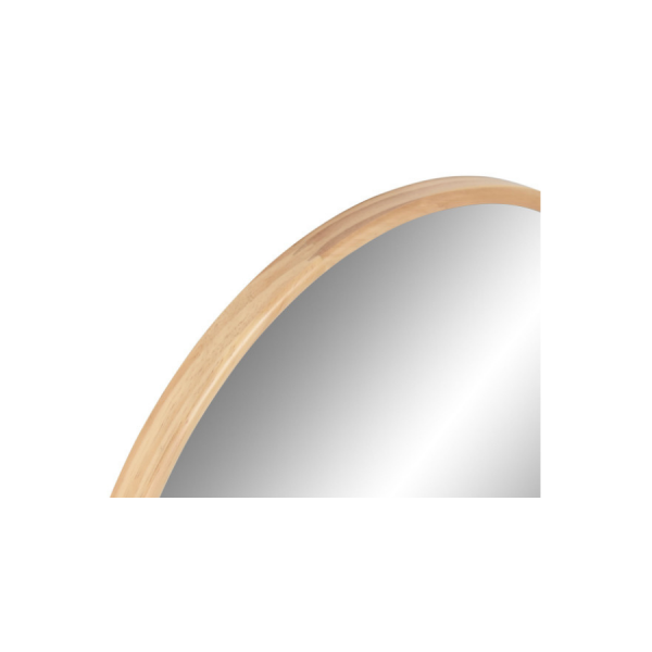 Espejo Redondo de Pino Natural 62x2x62 cm – Diseño Minimalista Sencillo y elegante, este espejo redondo con marco de madera de pino natural es ideal para aportar luminosidad y armonía a cualquier espacio