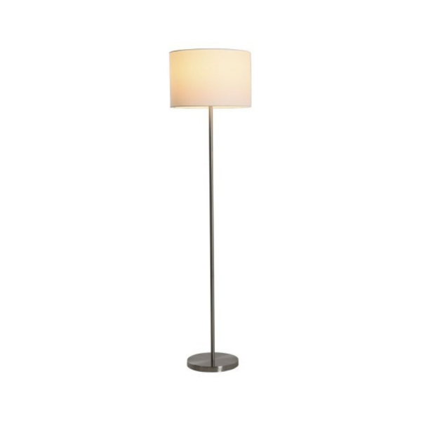 Lámpara de Pie Poliéster y Metal – 40x40x150 cm