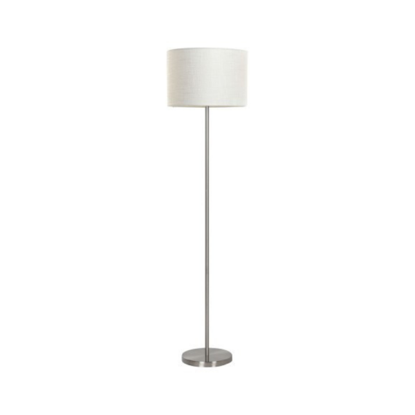 Lámpara de Pie Poliéster y Metal – 40x40x150 cm