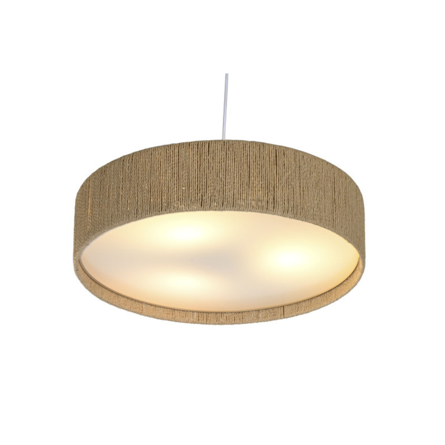 Lámpara de techo cuerda 62 cm opción plafón