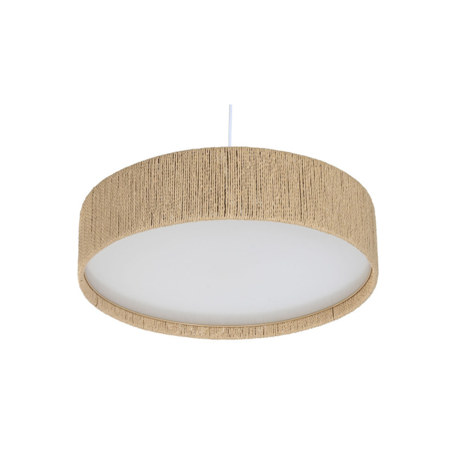 Lámpara de techo cuerda 62 cm opción plafón