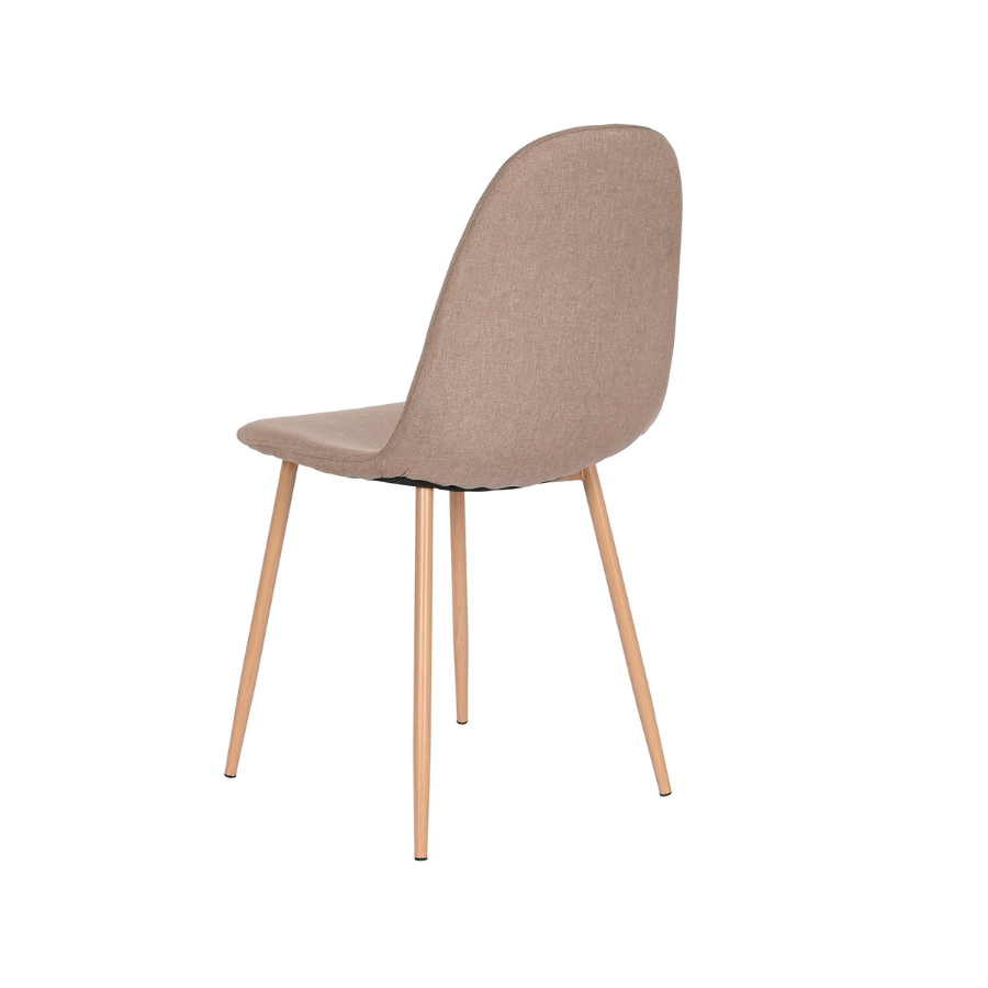 Pack 4 sillas comedor beige