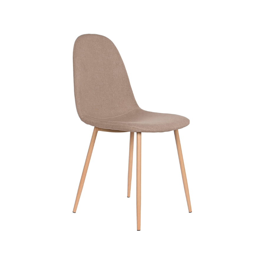 Pack 4 sillas comedor beige