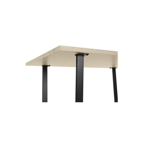 MESA COMEDOR MDF HIERRO 160X90X75 4CM.