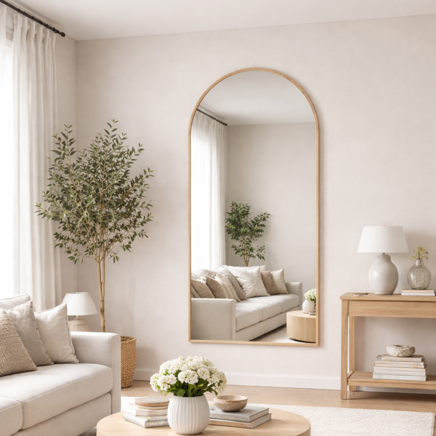 Espejo pino 90X4X180