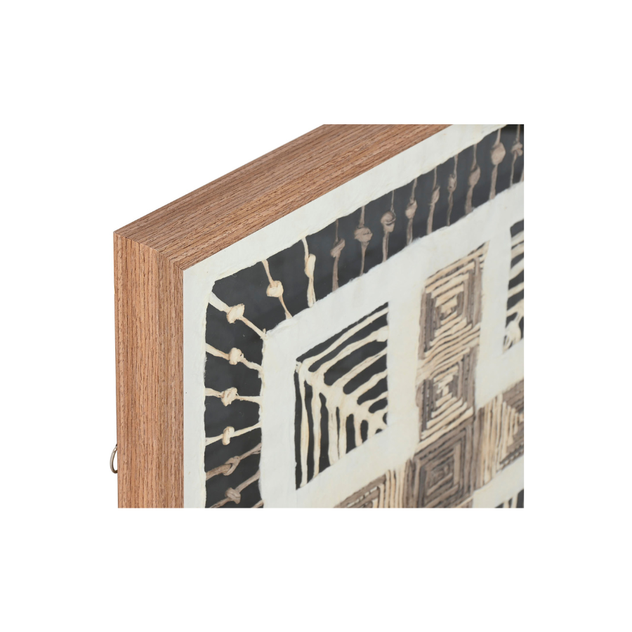 Cuadro Cristal Papel Maché