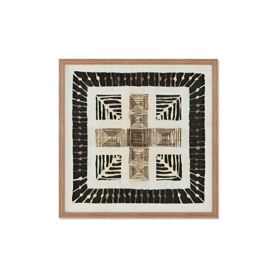 Cuadro Cristal Papel Maché