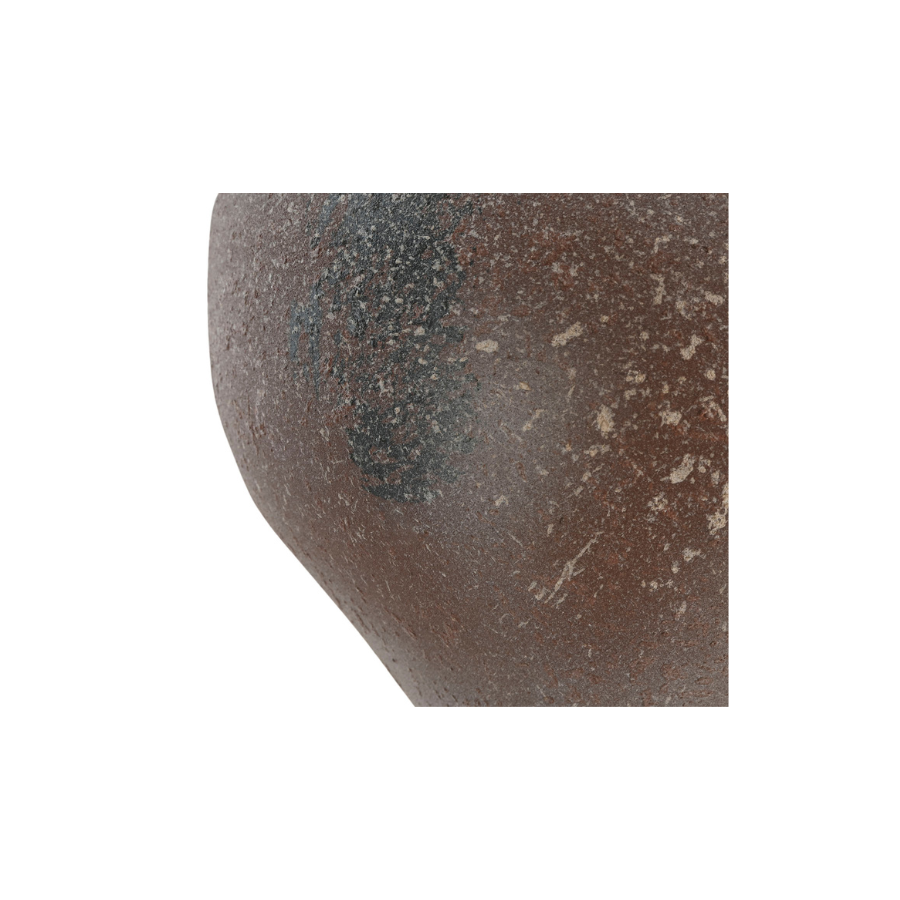 Jarrón metal envejecido