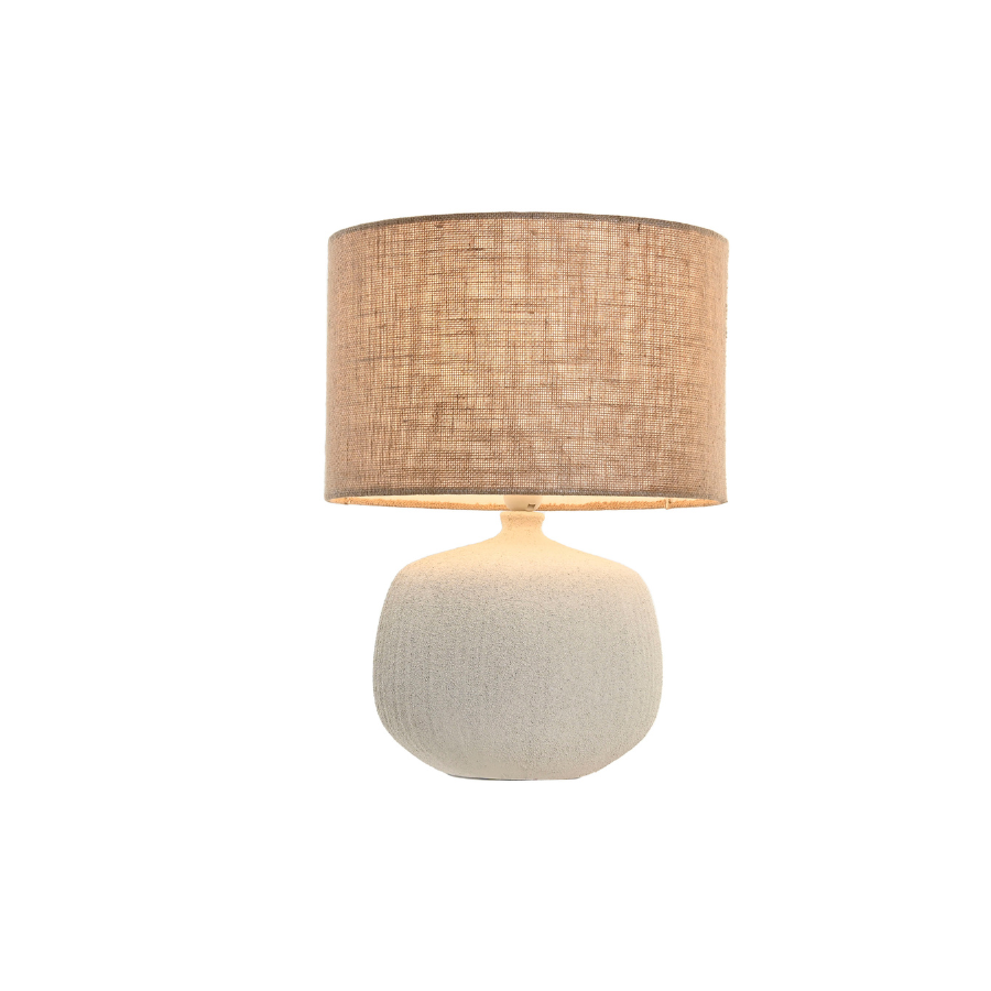 Lámpara de Gres y Yute