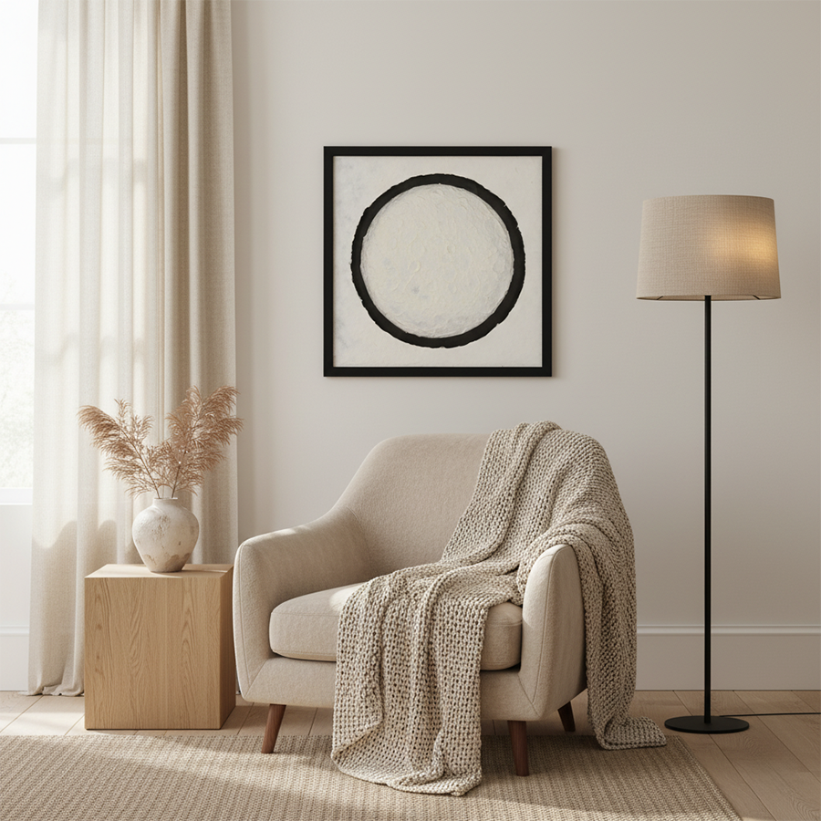 Cuadro LED Cristal Luna