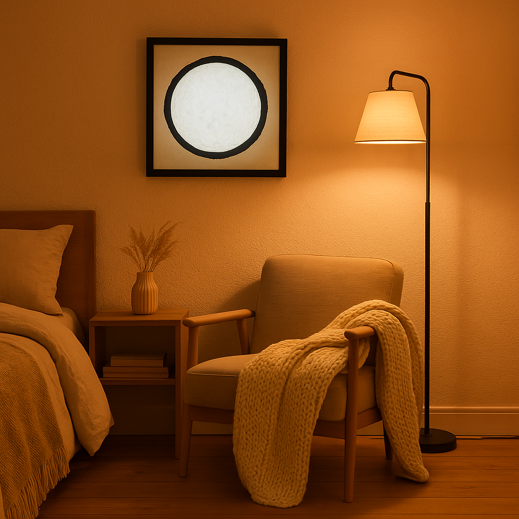 Cuadro LED Cristal Luna