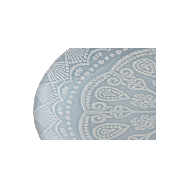 DETALLE La vajilla está fabricada en cerámica de alta calidad, lo que garantiza su durabilidad. La cerámica es conocida por su resistencia y facilidad de limpieza, lo que hace que esta vajilla sea ideal para el uso diario. Además, es apta para lavavajillas, lo que facilita enormemente su mantenimiento.