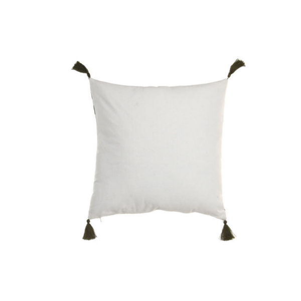 Cojín de Algodón Palmeras Verde 45×45 cm