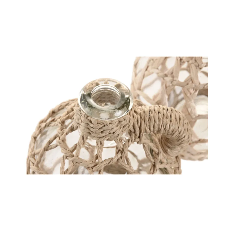 Jarrón Cristal Fibra