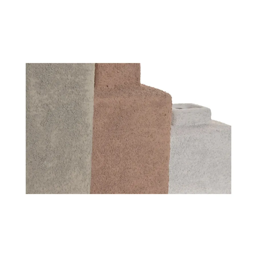 Jarrones Gres Multicolor Set 3