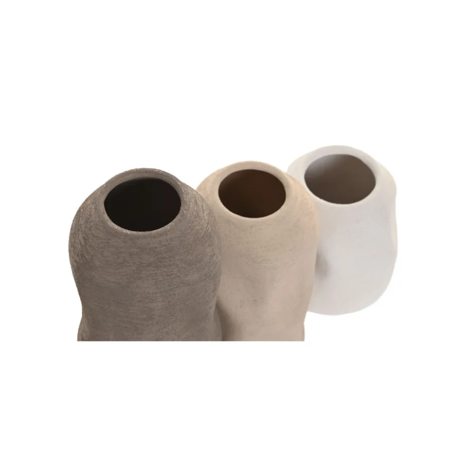 Jarrones Gres Orgánico Set 3