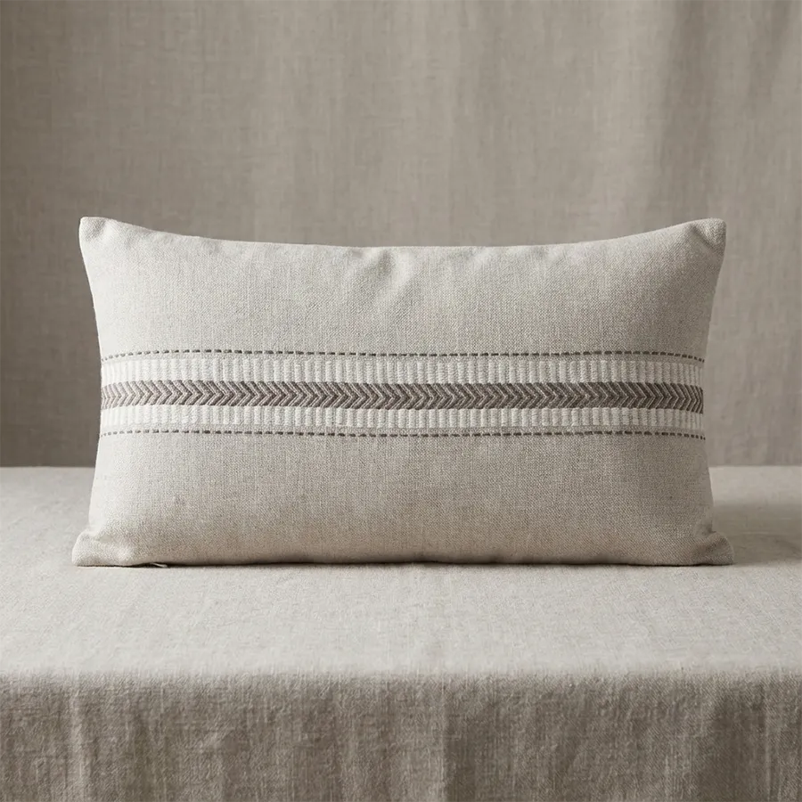 Cojín Beige 50 x 30