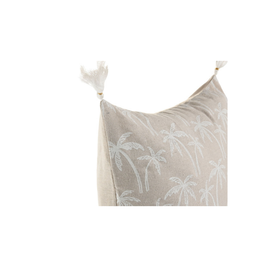 Cojín Palmeras Beige 45 x 45