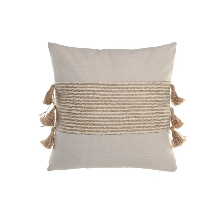 Cojín Algodón Yute 45 x 45