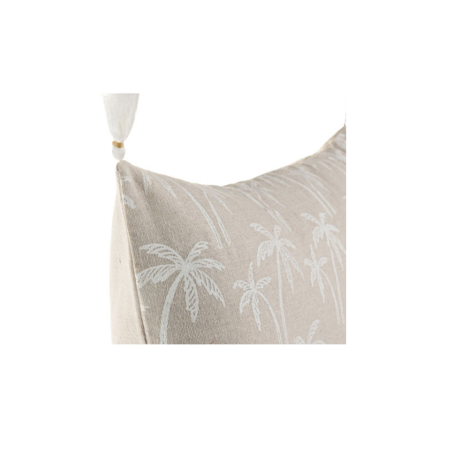 Cojín Palmeras Beige 50 x 30