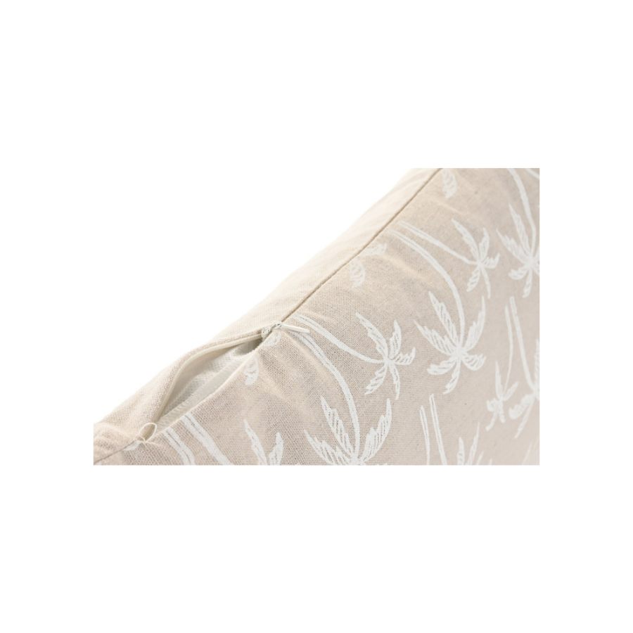 Cojín Palmeras Beige 50 x 30