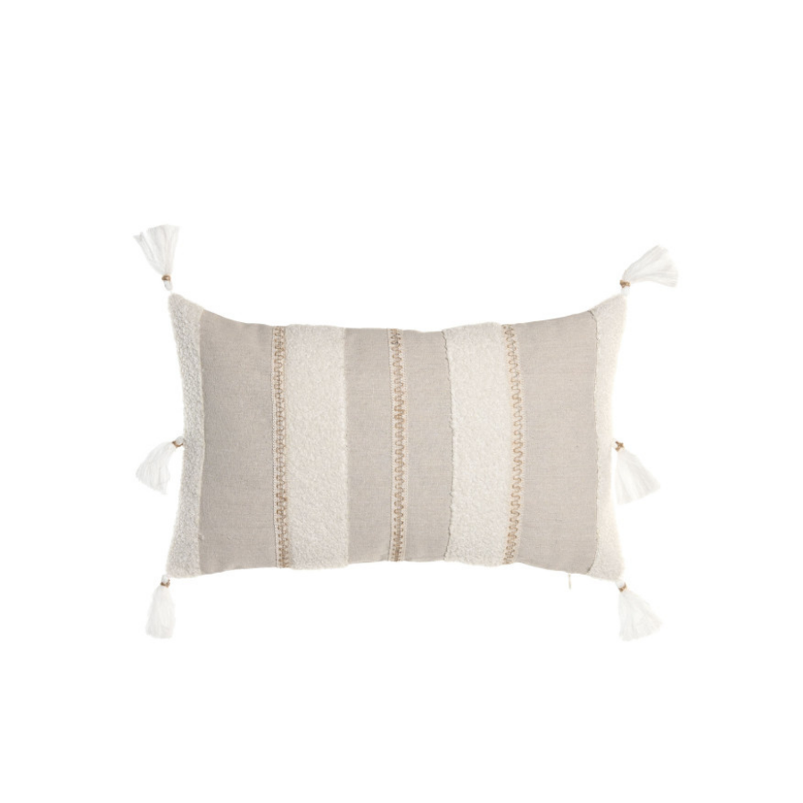 Cojín Algodón 50 x 30 Natural