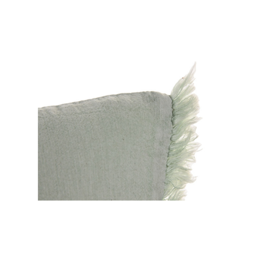 Cojín Algodón Verde Menta 45×45