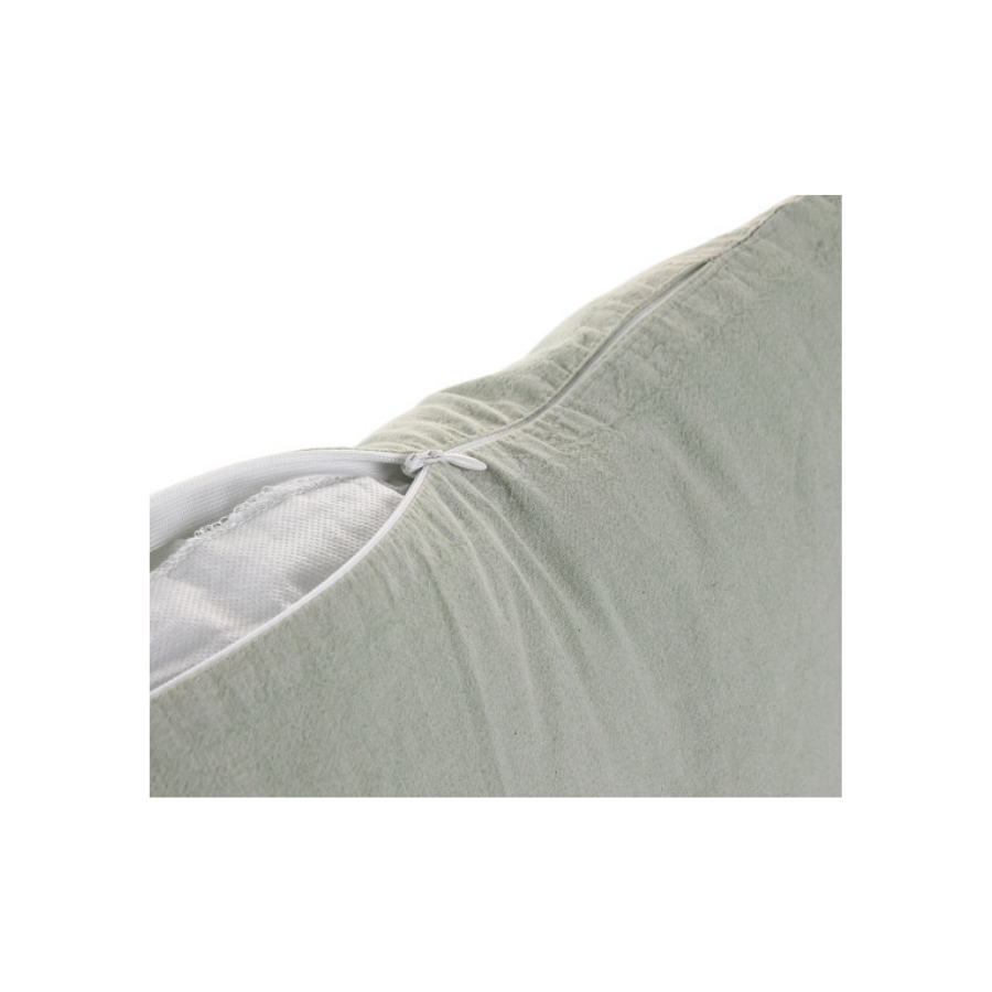 Cojín Algodón Verde Menta 45×45