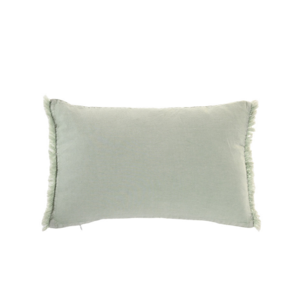 COJIN ALGODON 30X50 VERDE MENTA