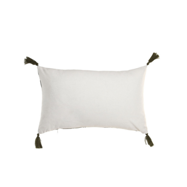 Cojín de Algodón Palmeras Verde 50×30cm