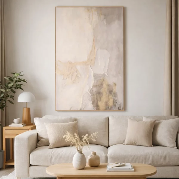 CUADRO LIENZO PINO 123X4X183 ABSTRACTO