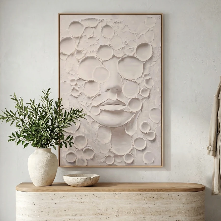 CUADRO MODERNO PINTADO MANO