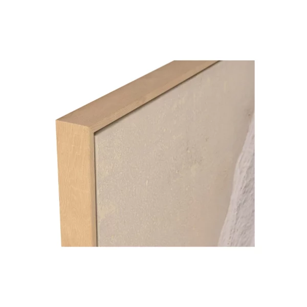 SET 2 CUADROS LIENZO PS 83 x 4,5 x 123 CM PINTADO A MANO Este elegante set de 2 cuadros decorativos en lienzo destaca por su diseño abstracto inspirado en formas orgánicas y texturas naturales.